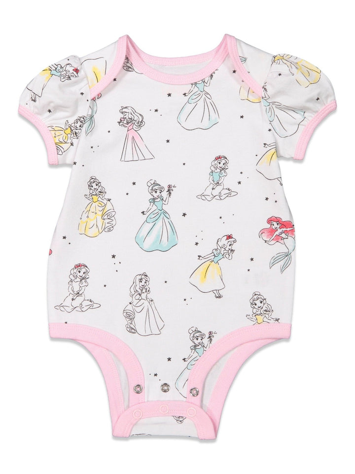 Disney Princess 3 Pack Bodysuits - imagikids