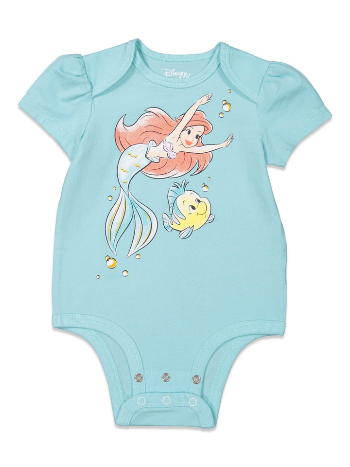 Disney Princess 3 Pack Bodysuits - imagikids