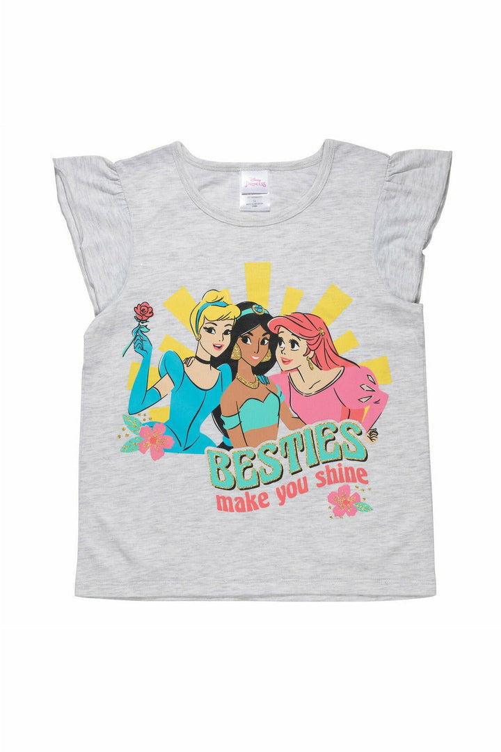 Disney Princess 3 Pack Graphic T-Shirts - imagikids