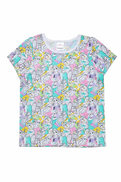 Disney Princess 3 Pack Graphic T-Shirts - imagikids