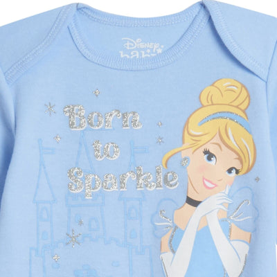 Disney Princess 3 Pack Long Sleeve Swaddle Sleeper Gowns - imagikids