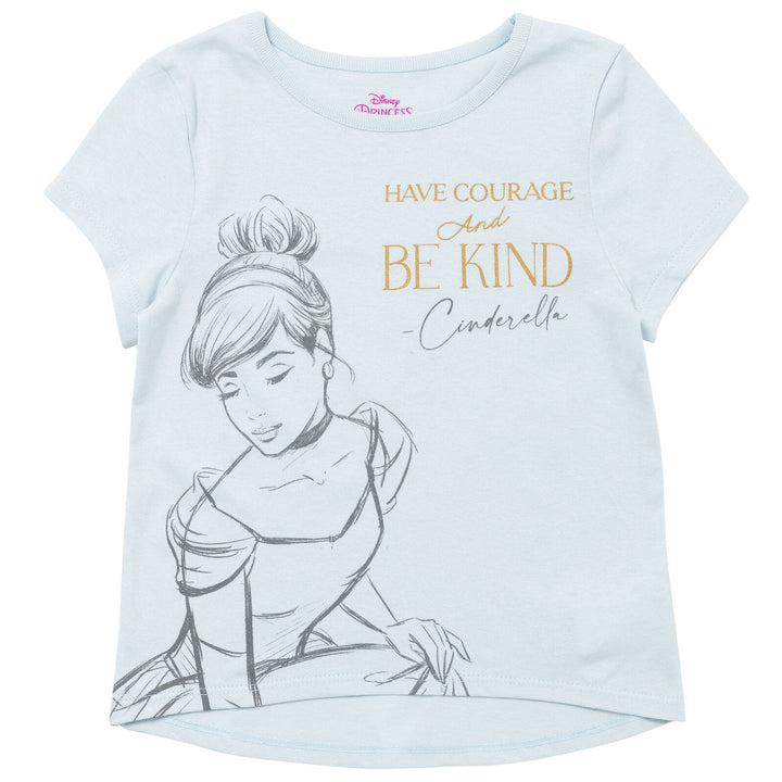 Disney Princess 3 Pack T-Shirts - imagikids