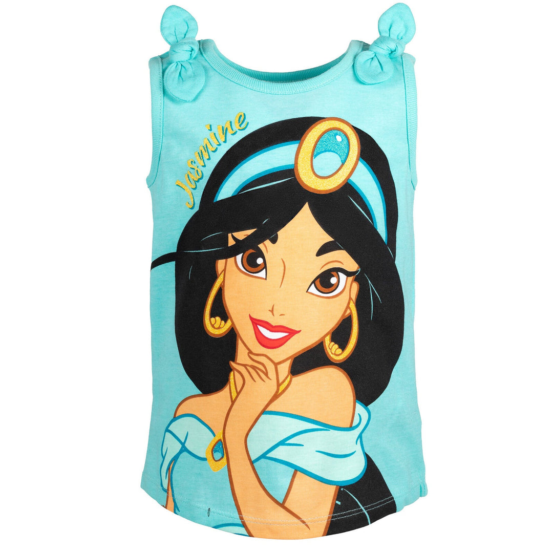 Disney Princess 3 Pack Tank Top Shirts - imagikids