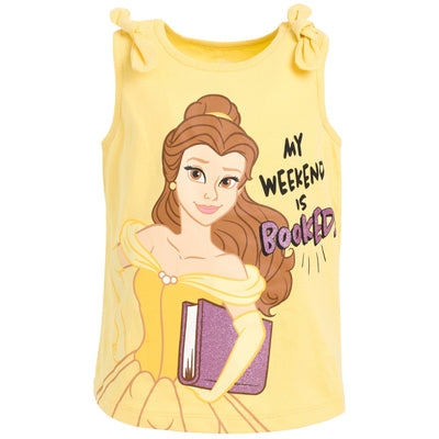 Disney Princess 3 Pack Tank Top Shirts - imagikids