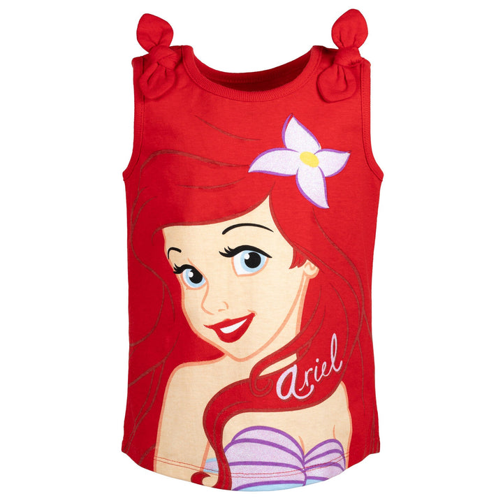 Disney Princess 3 Pack Tank Top Shirts - imagikids