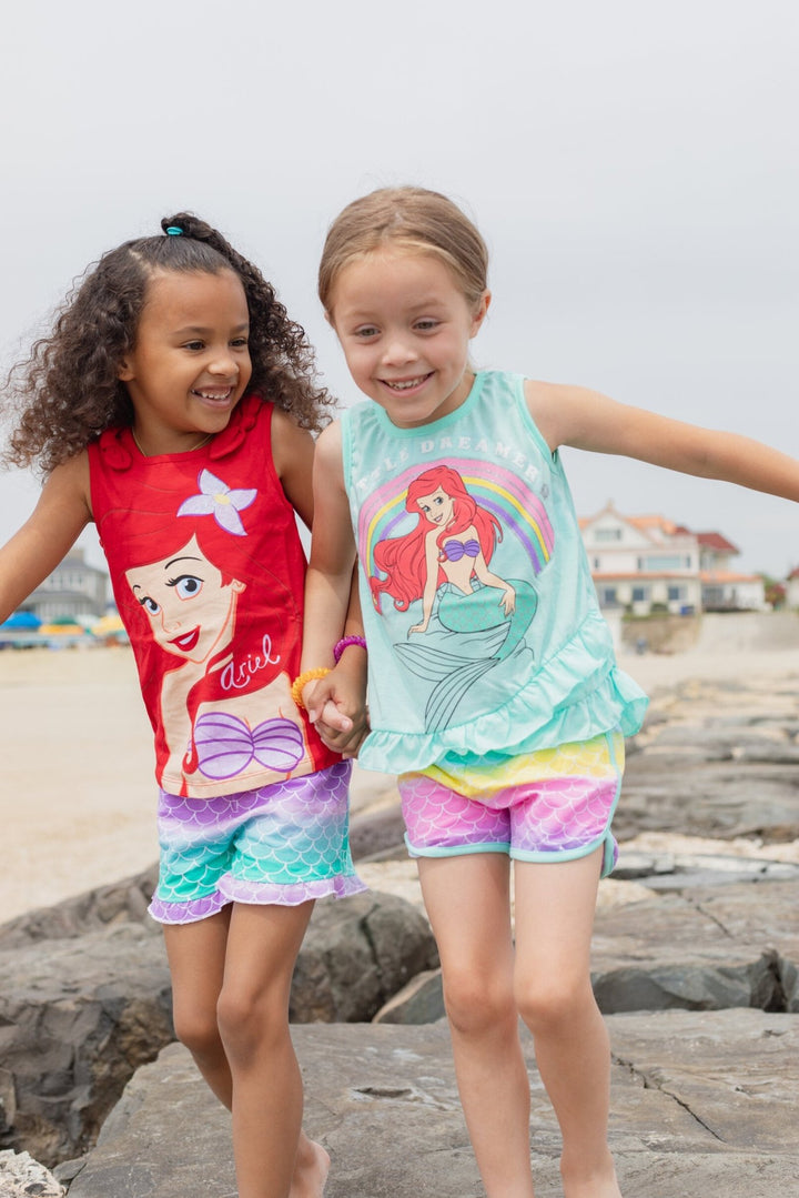 Disney Princess 3 Pack Tank Top Shirts - imagikids