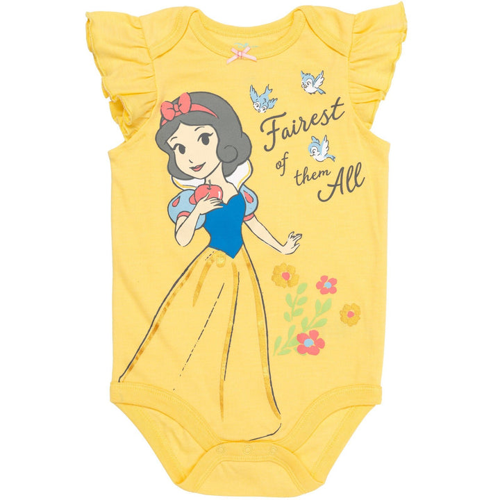 Disney Princess 5 Pack Bodysuits - imagikids