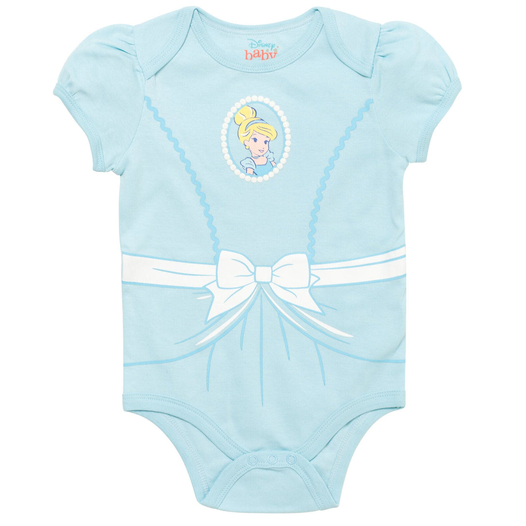 Disney Princess 5 Pack Bodysuits - imagikids