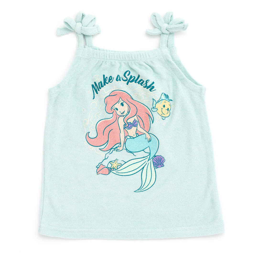 Disney Princess Ariel Tank Top and Active Retro Dolphin Shorts - imagikids