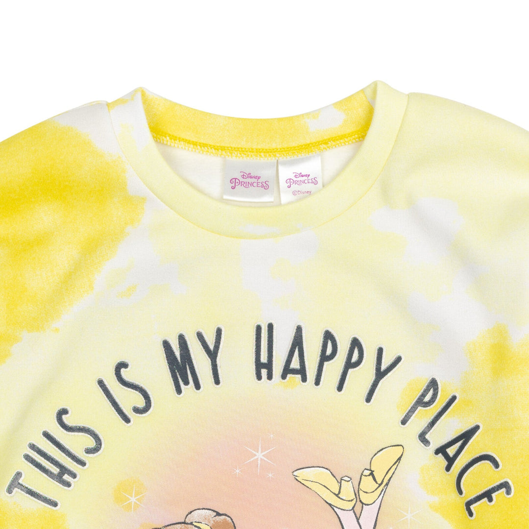 Disney Princess Beauty and the Beast Fleece Pullover Sweatshirt - imagikids