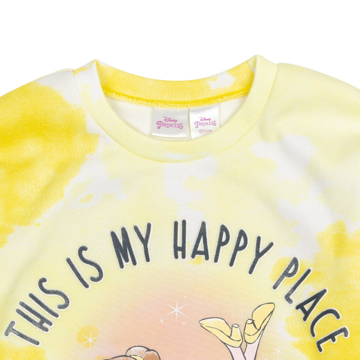 Disney Princess Beauty and the Beast Fleece Pullover Sweatshirt - imagikids