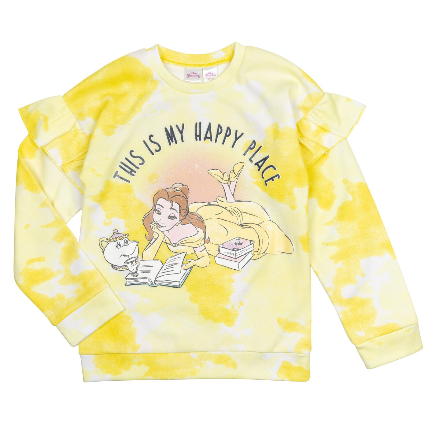 Disney Princess Beauty and the Beast Fleece Pullover Sweatshirt - imagikids
