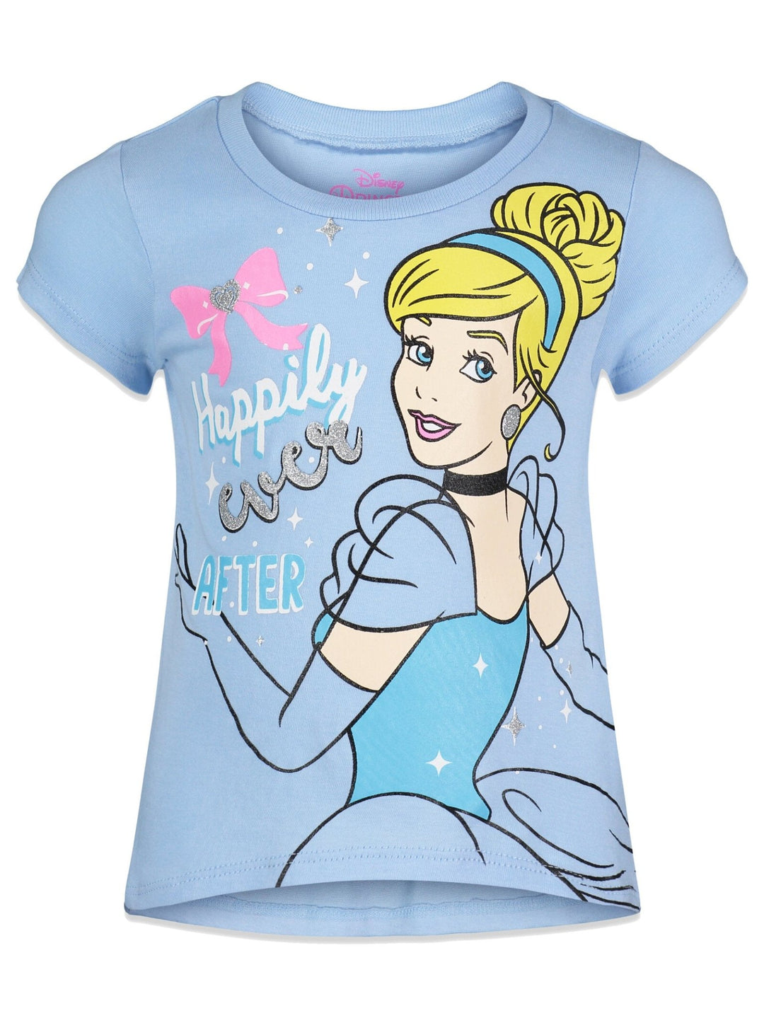 Disney Princess Belle Ariel Cinderella 4 Pack T-Shirts Infant to Big Kid - imagikids