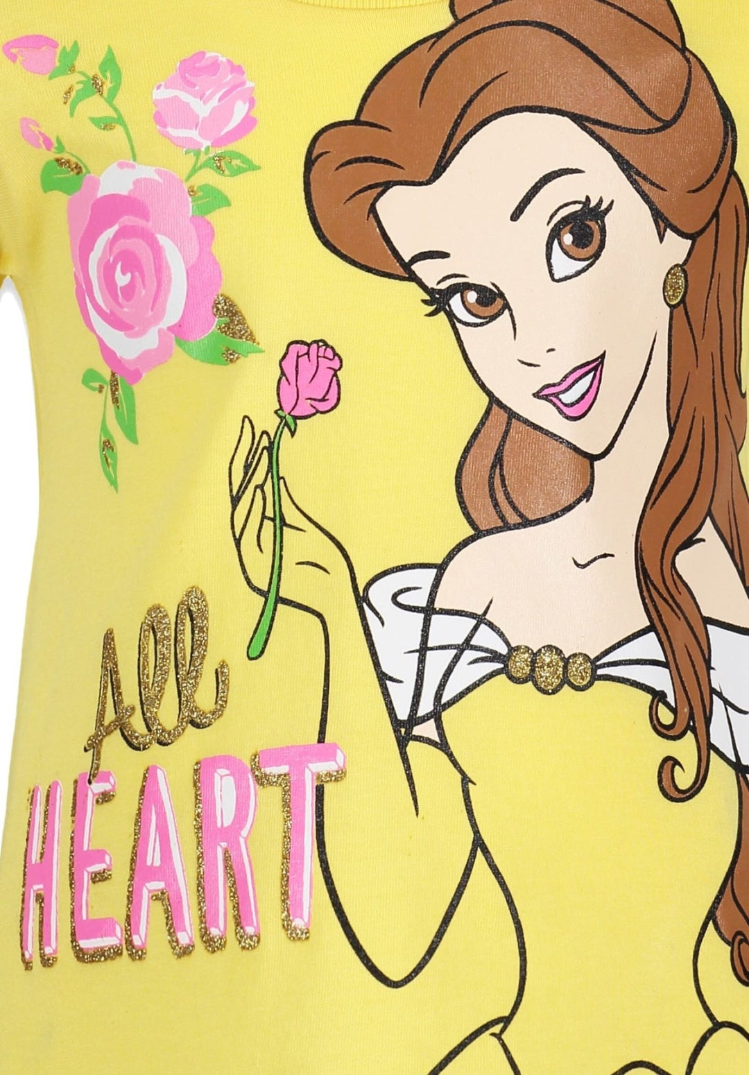 Disney Princess Belle Ariel Cinderella 4 Pack T-Shirts Infant to Big Kid - imagikids