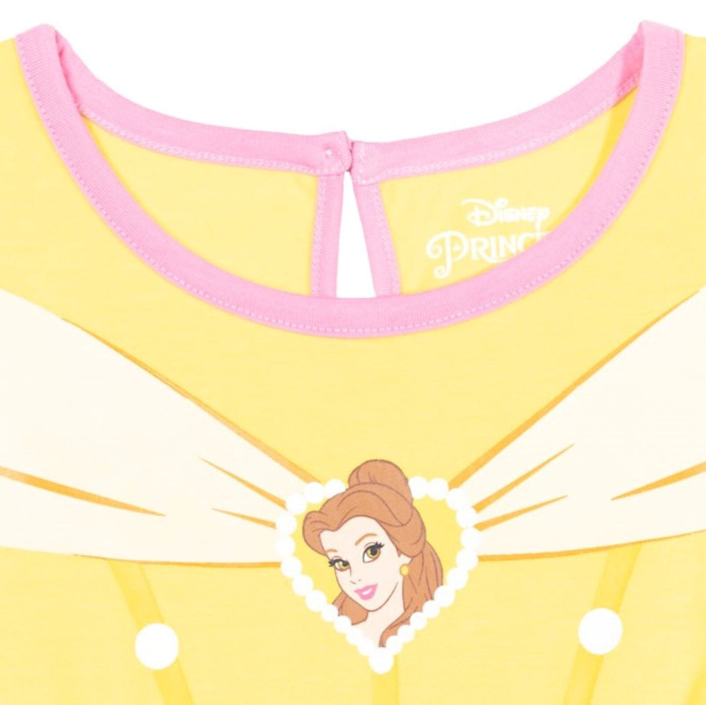 Disney Princess Belle Romper With Skirt Overlay - imagikids