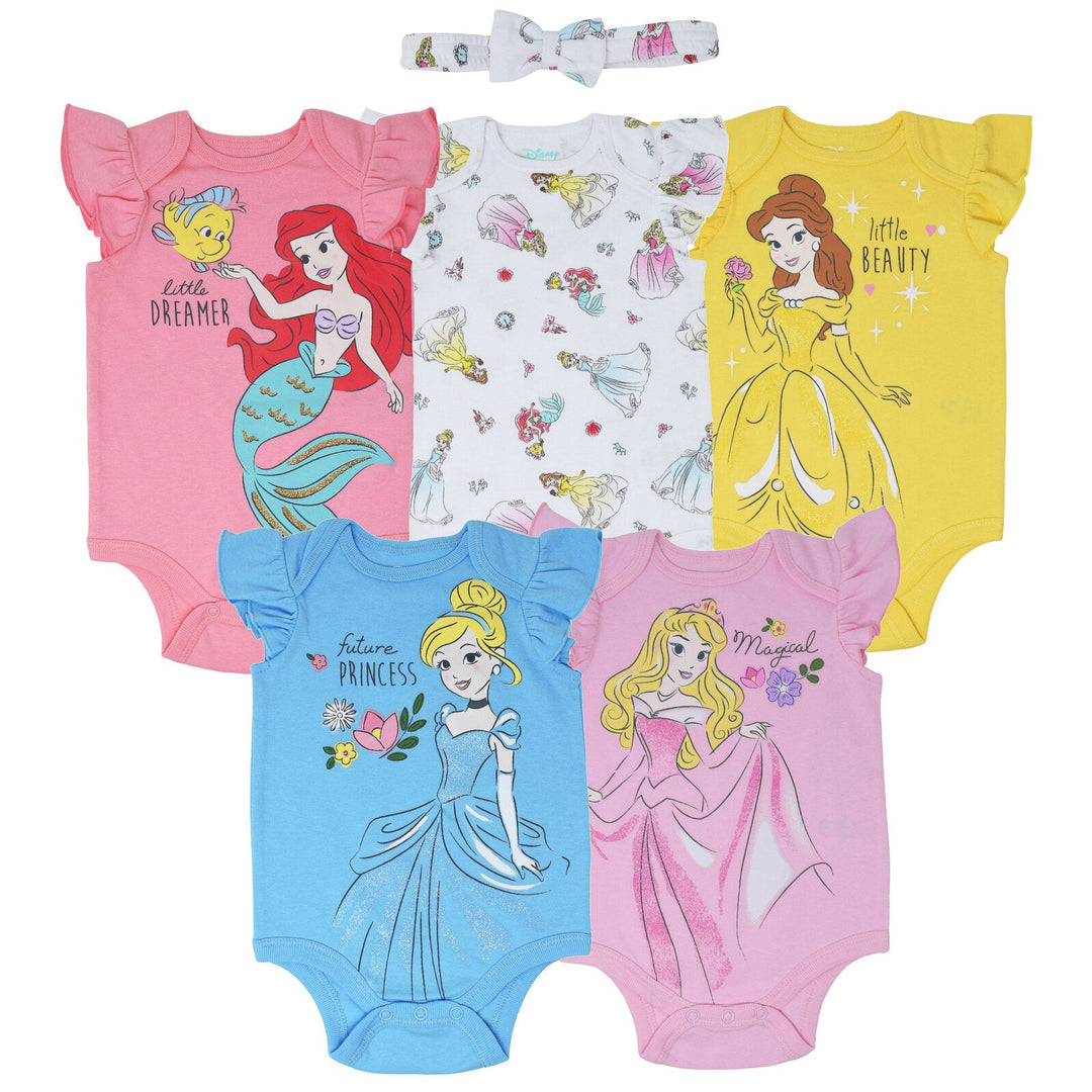 Disney Princess Bodysuits and Headband - imagikids