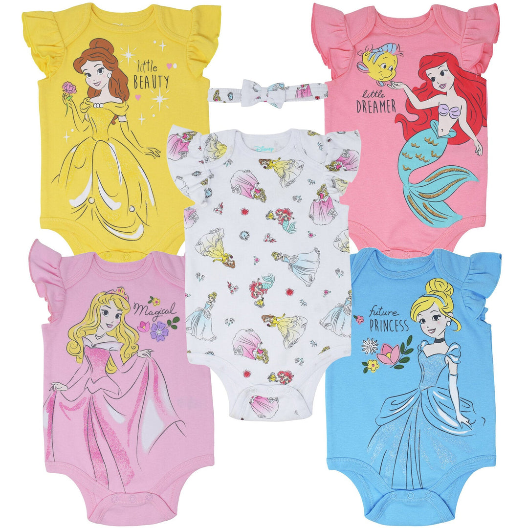 Disney Princess Bodysuits and Headband - imagikids