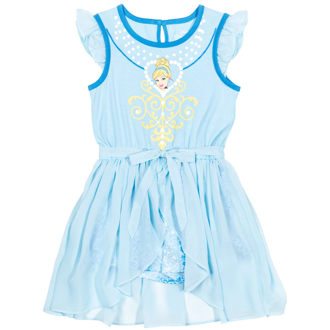 Disney Princess Cinderella Romper With Skirt Overlay - imagikids