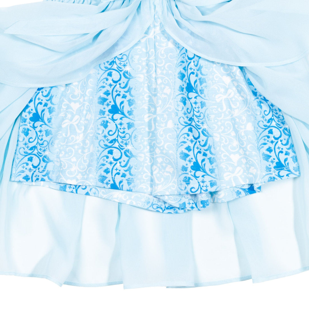 Disney Princess Cinderella Romper With Skirt Overlay - imagikids