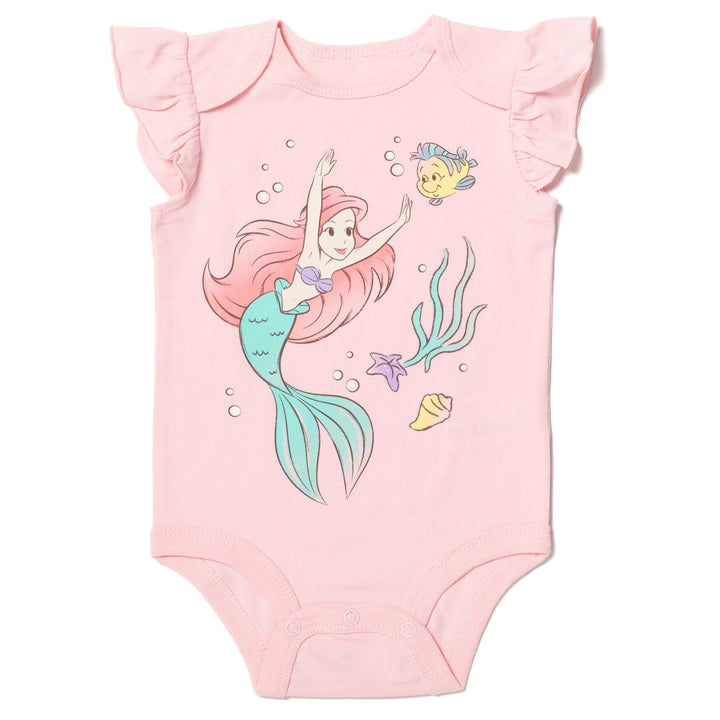 Disney Princess Cuddly Snap Sleeveless Bodysuits & Pants - imagikids