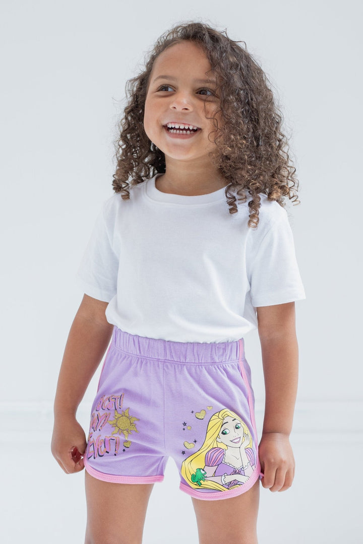 Disney Princess French Terry 3 Pack Shorts - imagikids