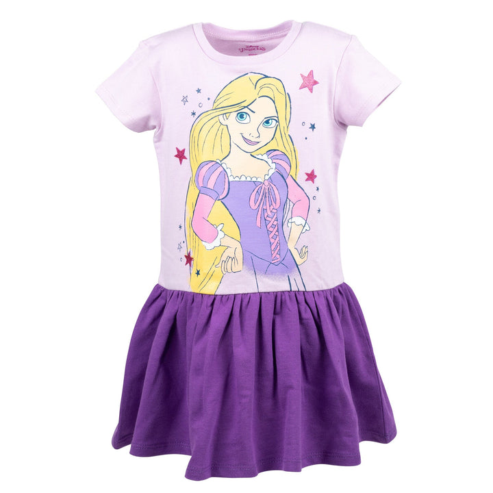 Disney Princess French Terry Short Sleeve Dress - imagikids