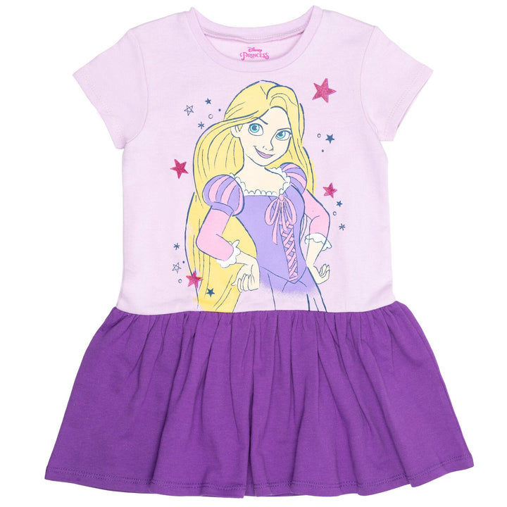 Disney Princess French Terry Short Sleeve Dress - imagikids