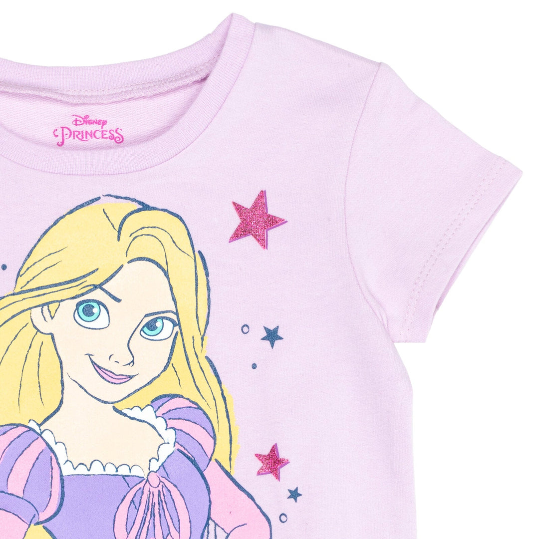 Disney Princess French Terry Short Sleeve Dress - imagikids