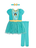 Conjunto de 3 piezas de medias y diadema de princesa Jasmine de Disney