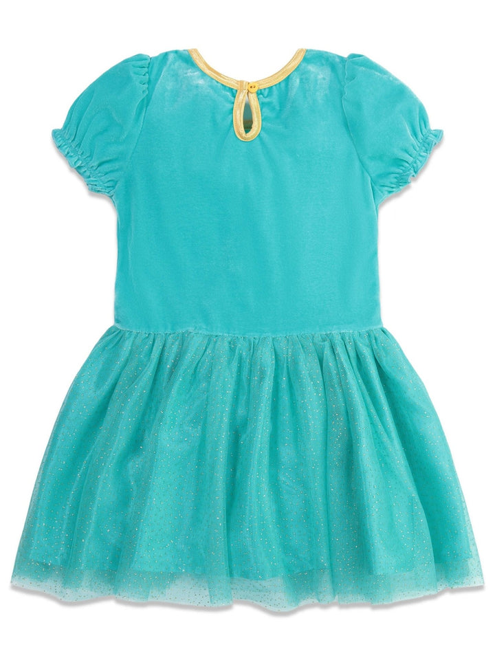 Disney Princess Jasmine Dress Tights and Headband 3 Piece Set - imagikids