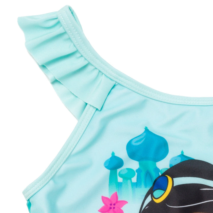 Disney Princess Jasmine UPF 50+ One Piece Bathing Suit - imagikids