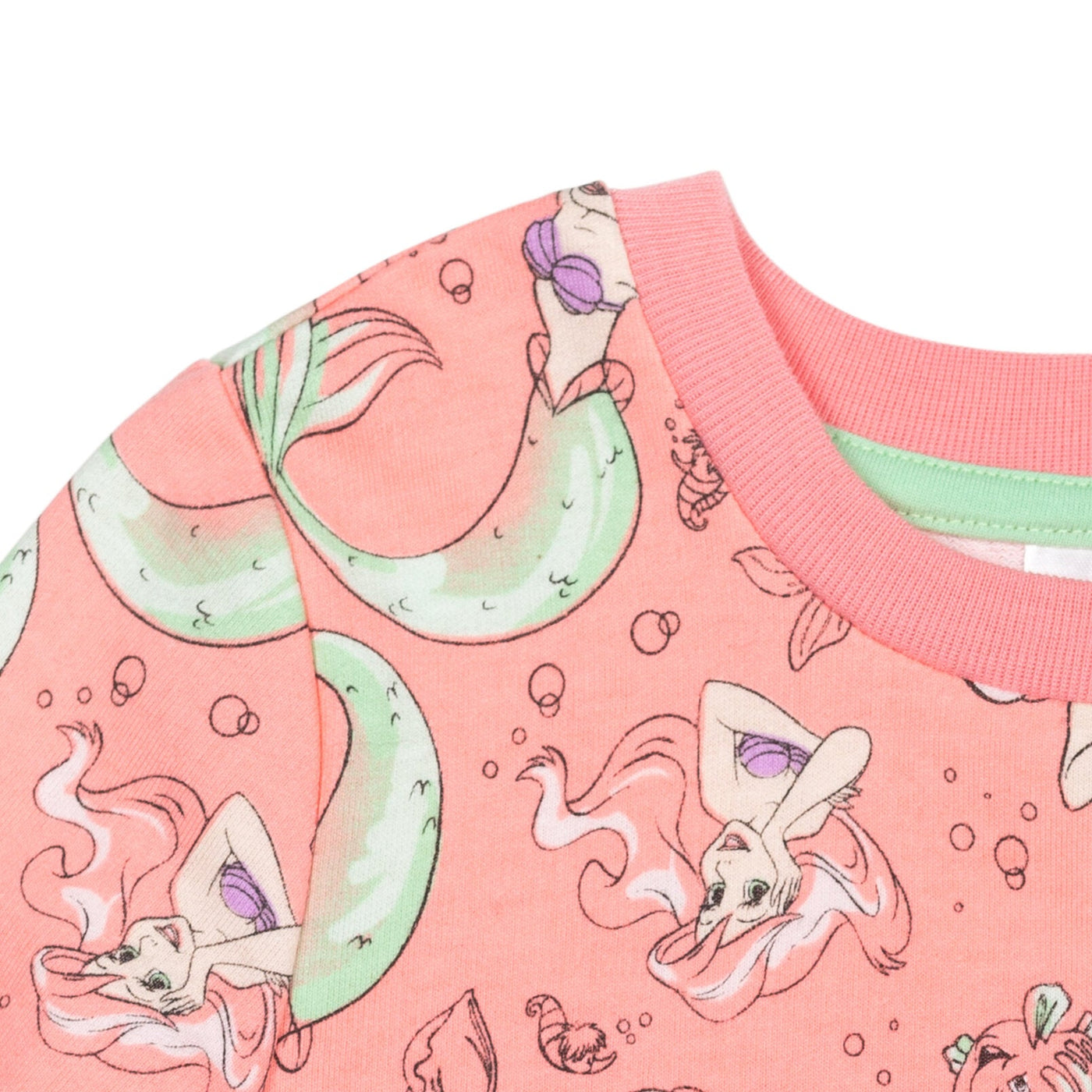 Disney Princess Moana Ariel Frozen Lilo & Stitch French Terry Sweatshirt - imagikids