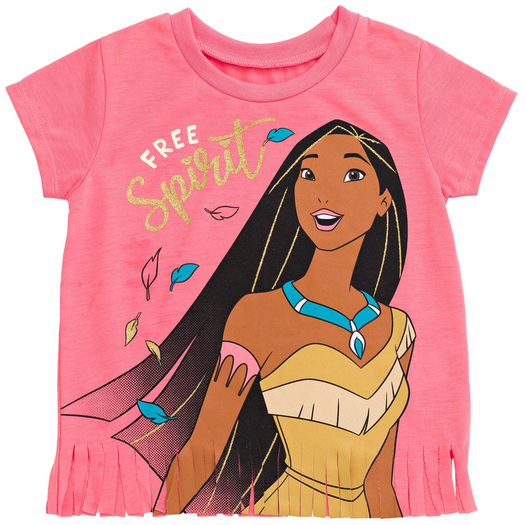 Disney Princess Pocahontas T-Shirt and Shorts Outfit Set - imagikids