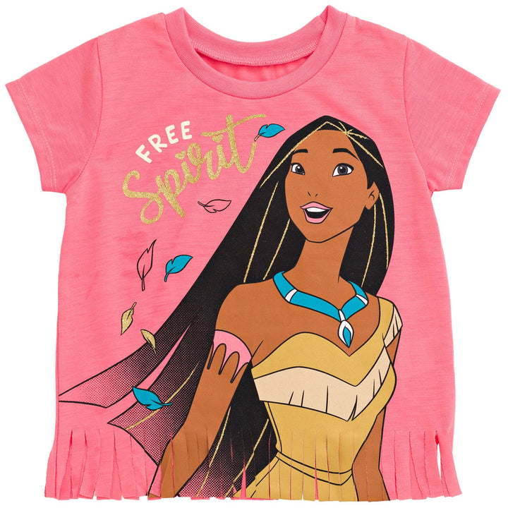 Disney Princess Pocahontas T-Shirt and Shorts Outfit Set - imagikids