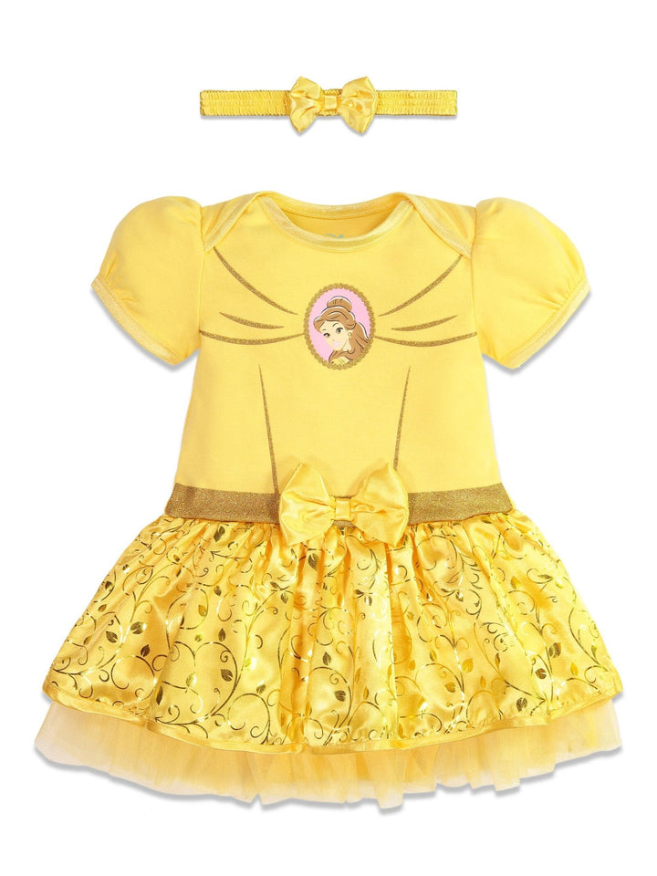 Disney Princess Princess Belle Cosplay Dress and Headband - imagikids