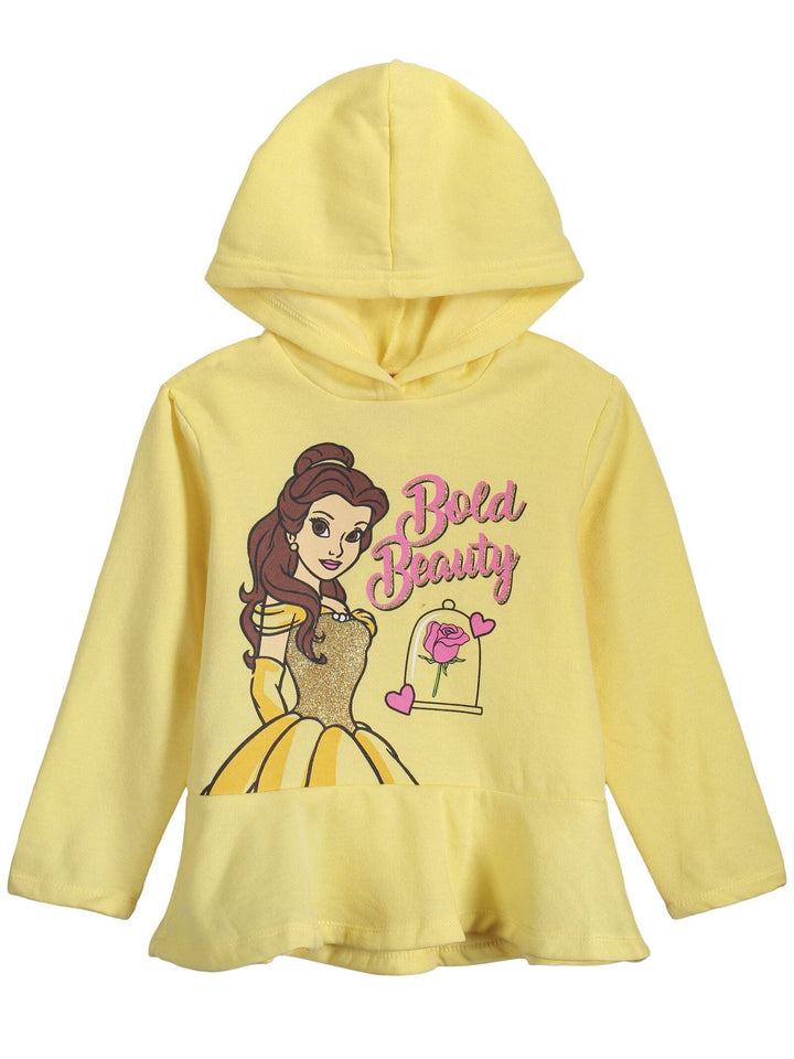 Disney Princess Princess Belle Pullover Hoodie and Leggings Outfit Set - imagikids