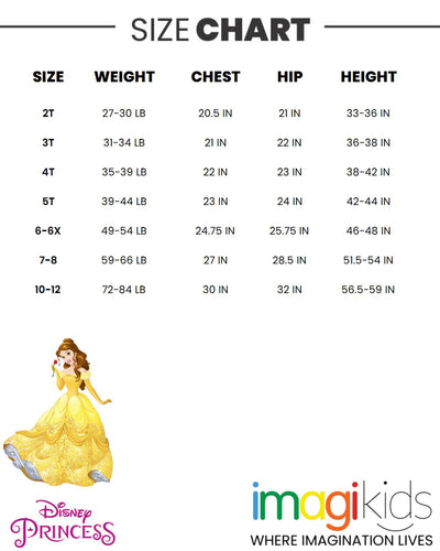 Disney Princess Princess Belle T-Shirt and Jogger Leggings Outfit Set - imagikids