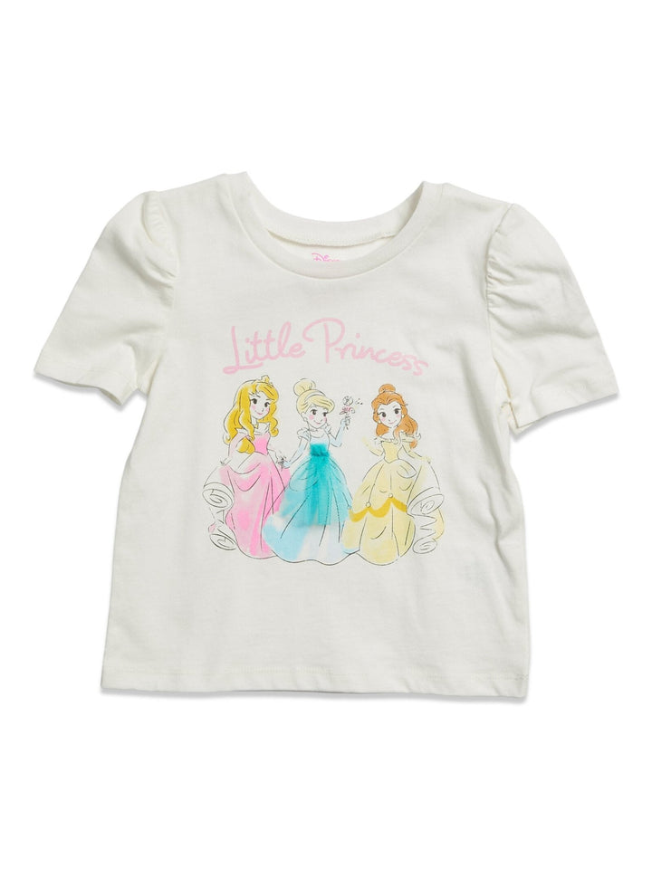 Disney Princess Princess Cinderella T-Shirt Leggings and Headband 3 Piece Outfit Set - imagikids