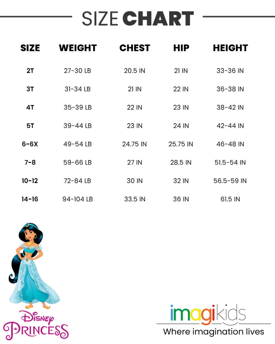 Disney Princess Princess Jasmine T-Shirt and Leggings Outfit Set - imagikids