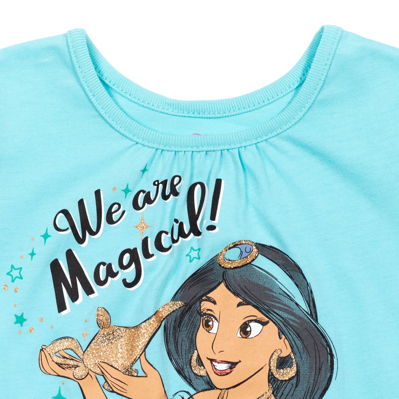 Disney Princess Princess Jasmine T-Shirt Skirt and Scrunchie 3 Piece Outfit Set - imagikids