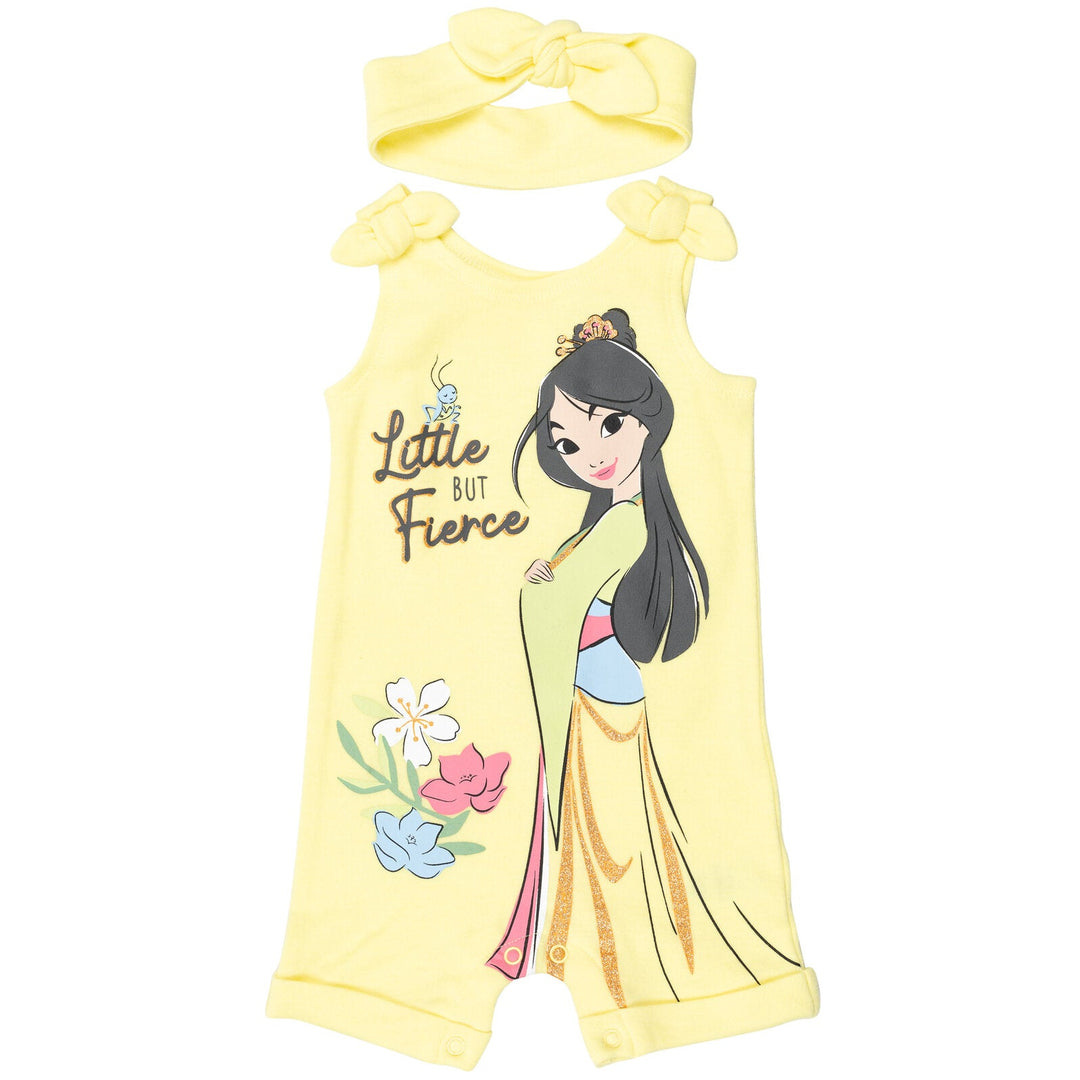 Disney Princess Princess Mulan Romper and Headband - imagikids