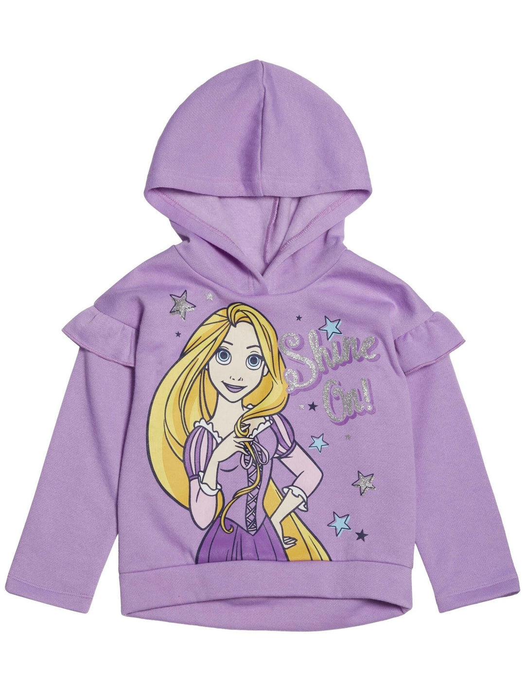 Disney Princess Princess Rapunzel Fleece Hoodie and Leggings Outfit Set - imagikids