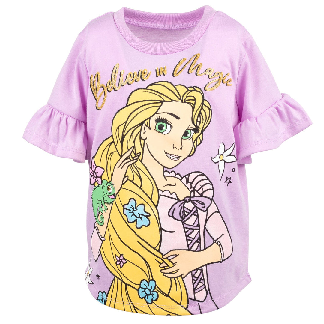 Disney Princess Princess Rapunzel T-Shirt and Leggings Outfit Set - imagikids