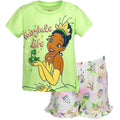 Disney Princess Princess Tiana T-Shirt and French Terry Shorts Outfit Set