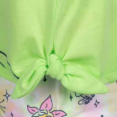 Disney Princess Princess Tiana T-Shirt and French Terry Shorts Outfit Set - imagikids