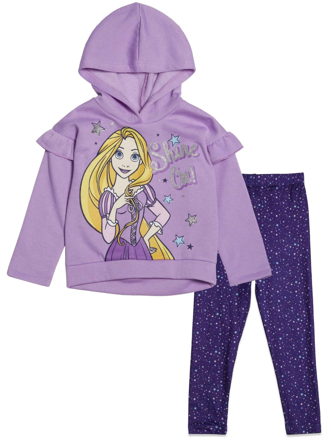 Disney Princess Pullover Hoodie and Leggings Outfit Set - imagikids