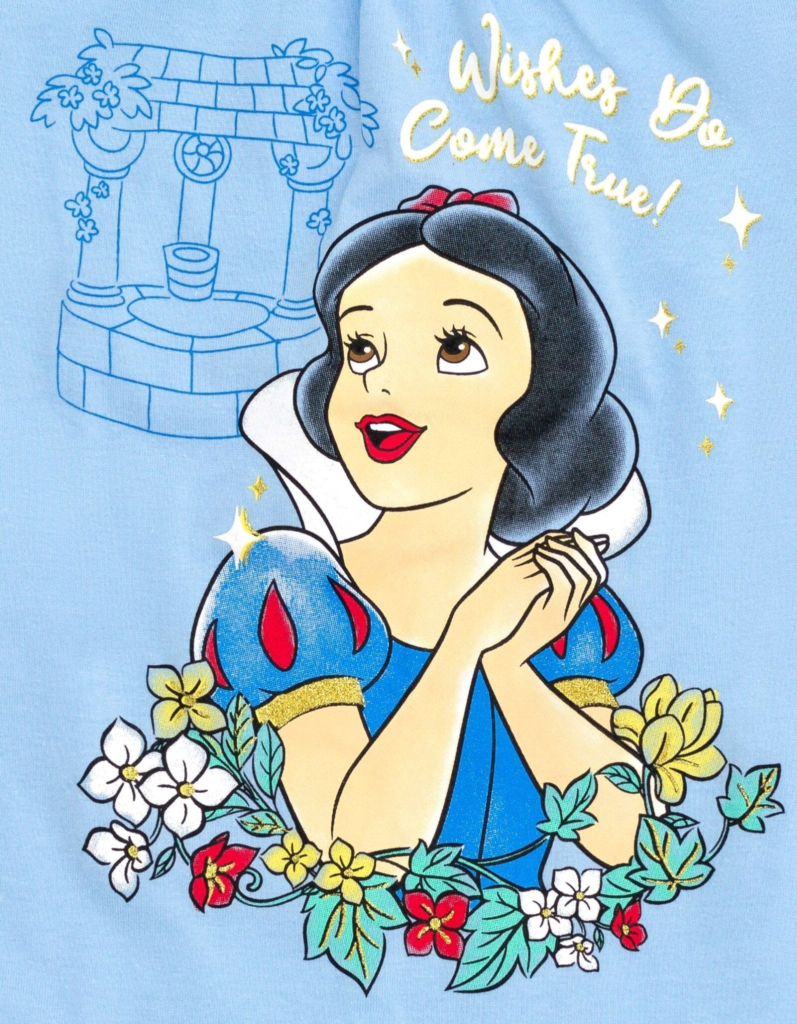 Top Disney Floral Princess Snow White 3