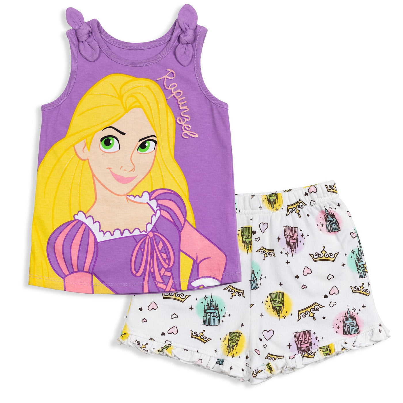 Disney Princess Tank Top and French Terry Shorts - imagikids