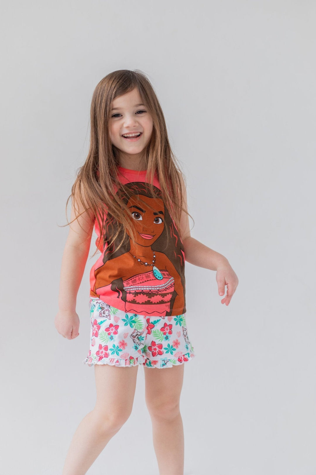 Disney Princess Tank Top and French Terry Shorts - imagikids