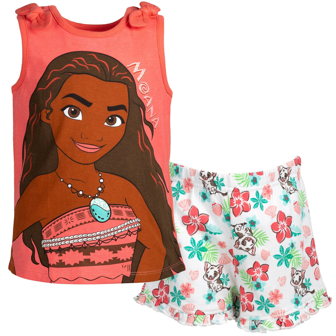 Disney Princess Tank Top and French Terry Shorts - imagikids